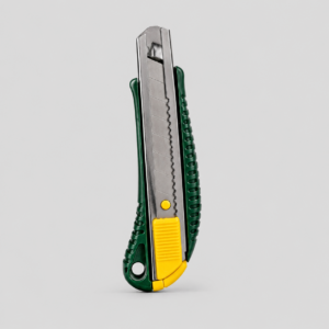 Cuchillo Cartonero Metálico Profesional con Hoja Segmentada 18 mm Mota